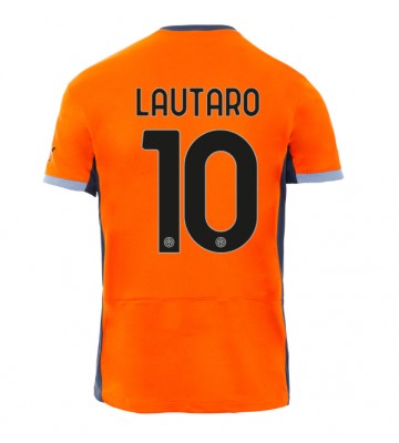 Inter Milan Lautaro Martinez #10 Replika Tredjetrøje 2023-24 Kortærmet